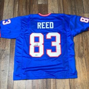 Buffalo Bills NFL #83 Reed signed jersey
